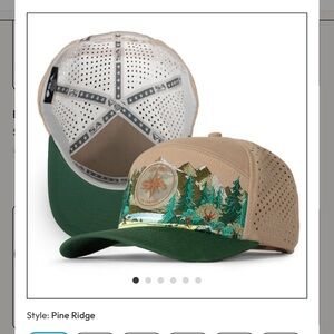 Soul of Adventure Tan and Green Pine Ridge Cap